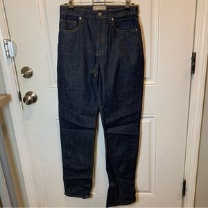 Everlane High Rise Dark Blue Jeans